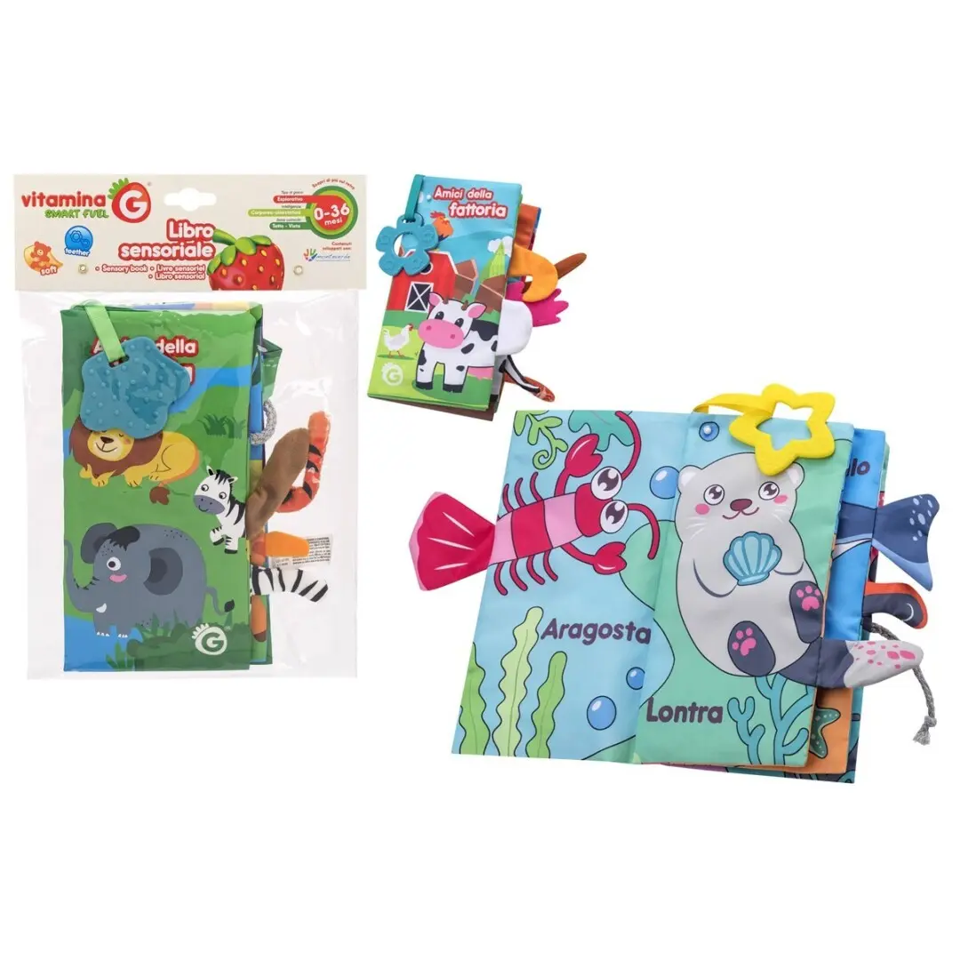 Vitamina Bébi textil könyv