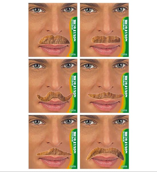 Szőke műbajusz