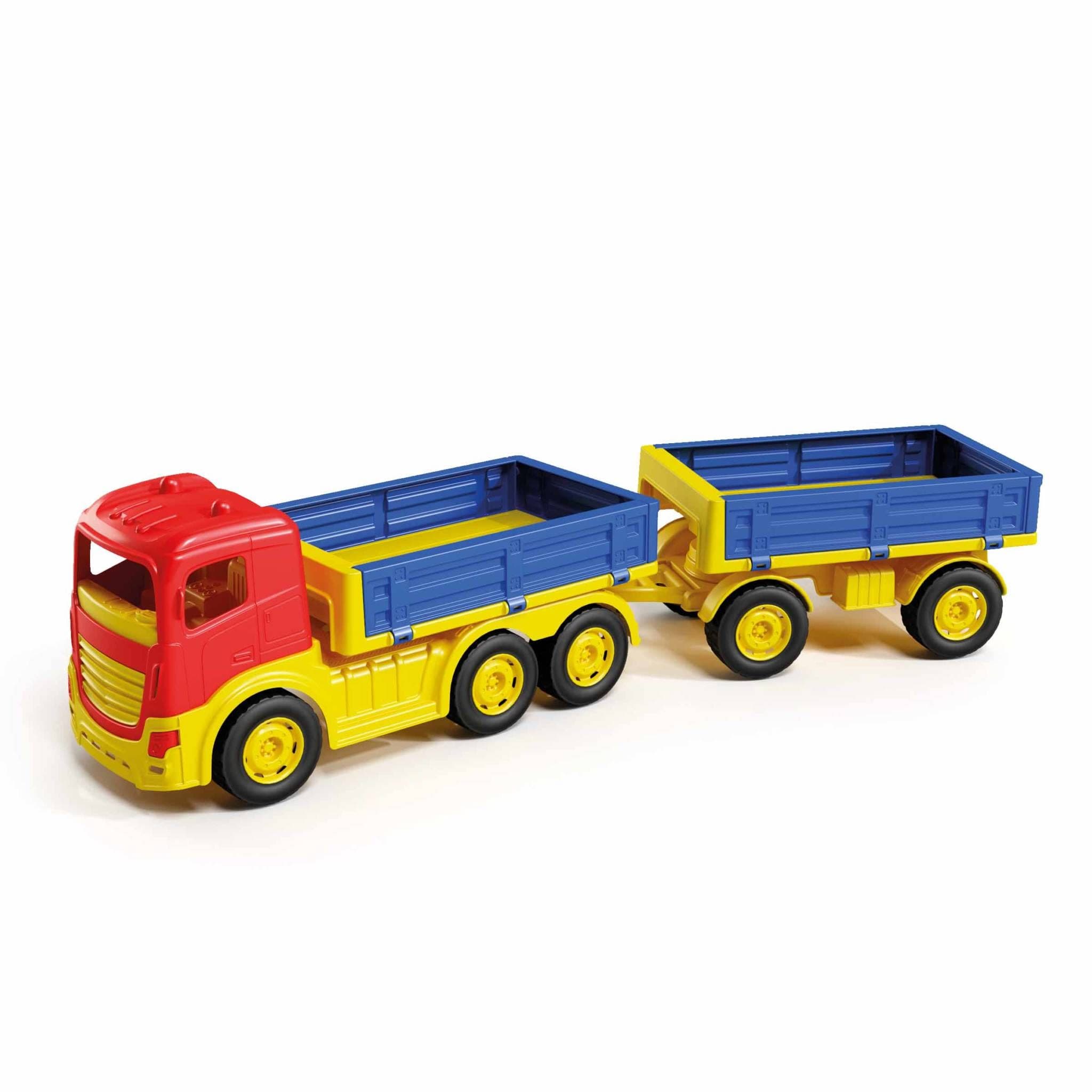 Utánfutós teherautó