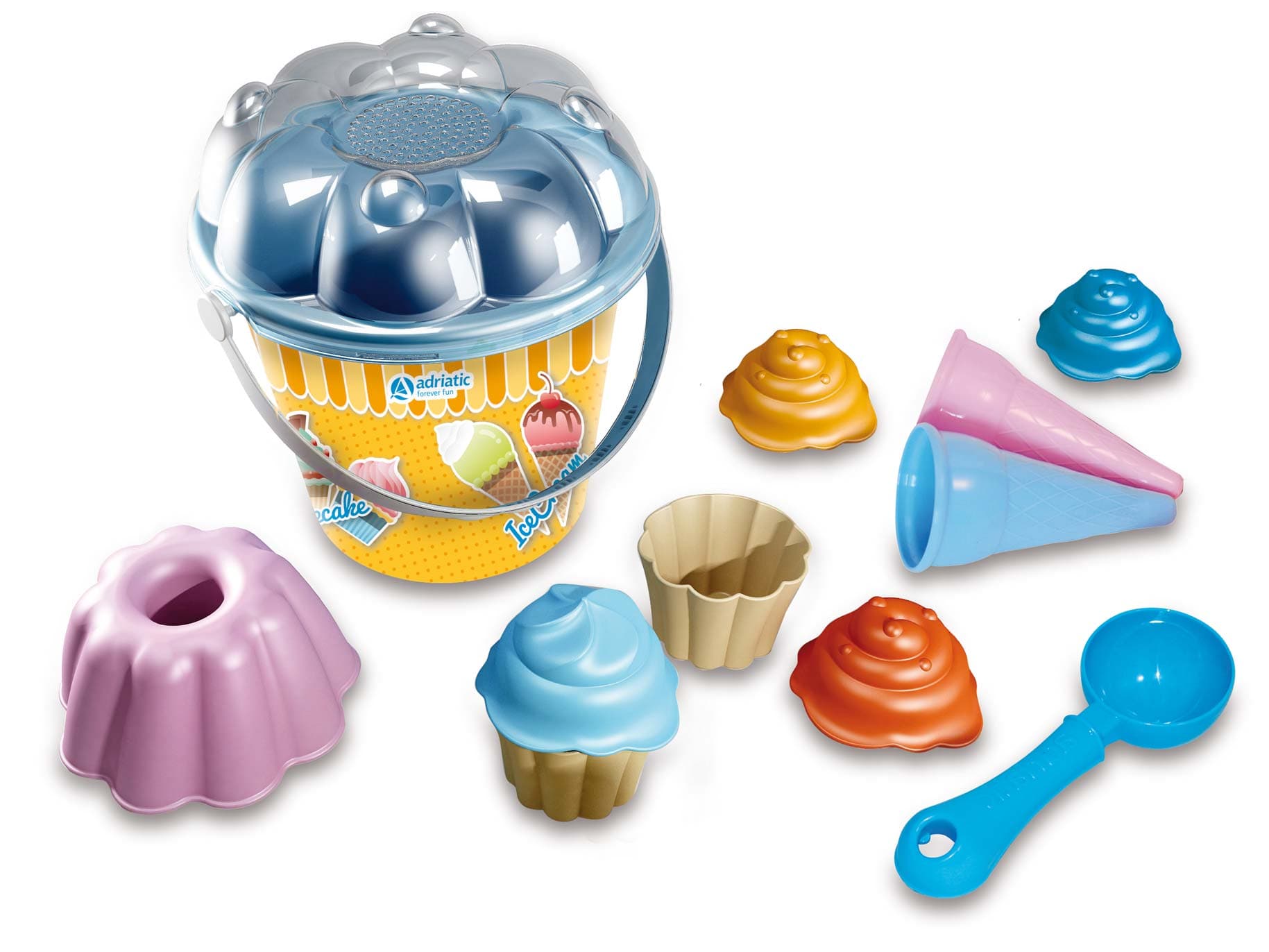 Homokozószett - cukrászos