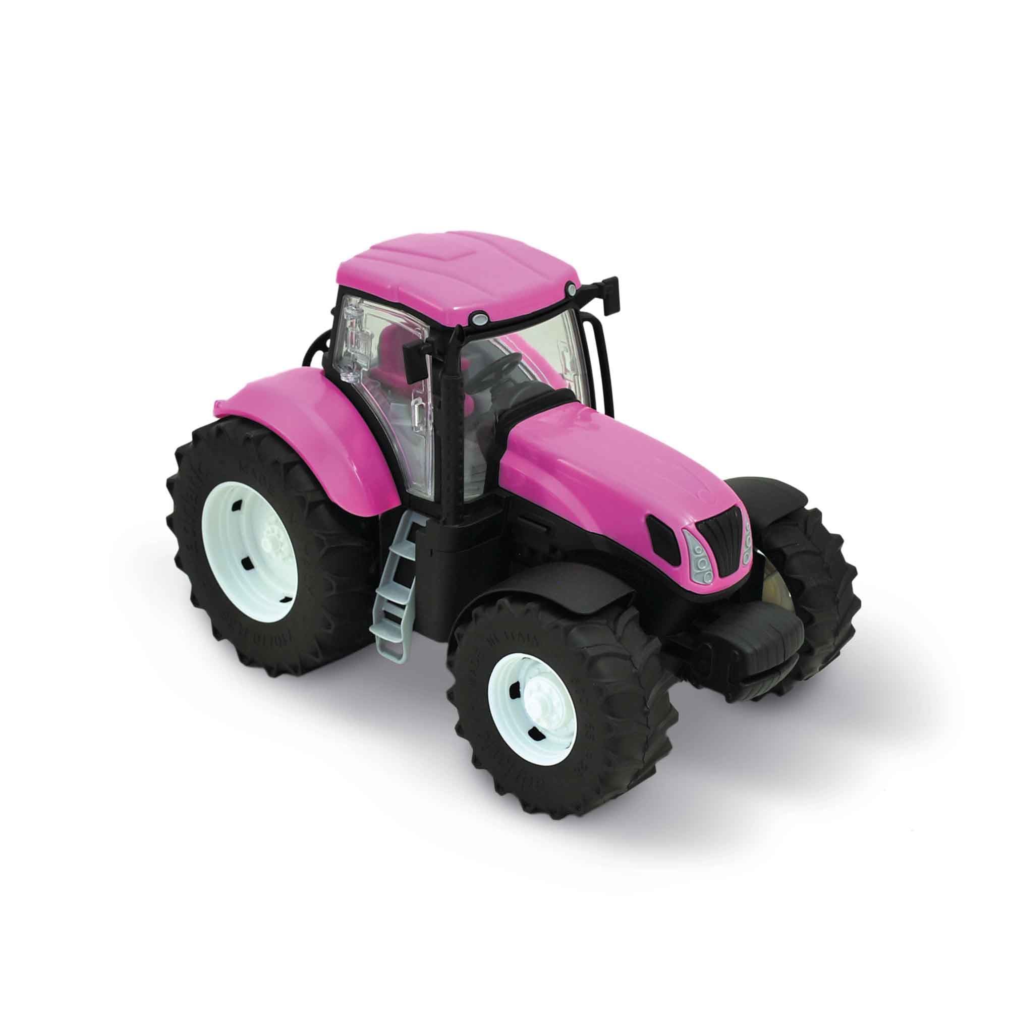 Adriatic - New Holland rózsaszín traktor 30 cm