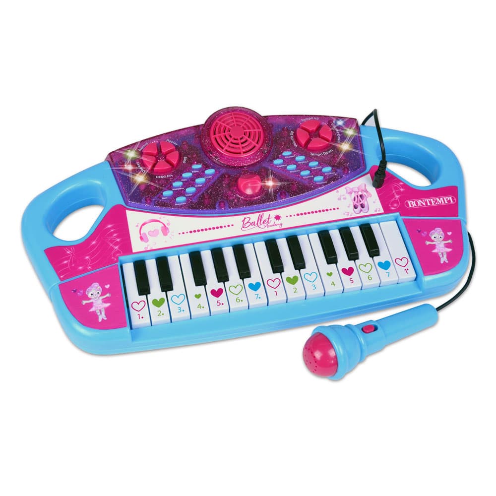 Bontempi - Bontempi babakék szintetizátor mikrofonnal