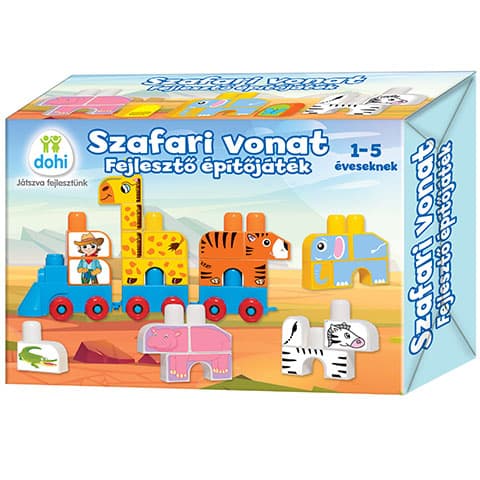 Dorex - Szafari vonat építőjáték