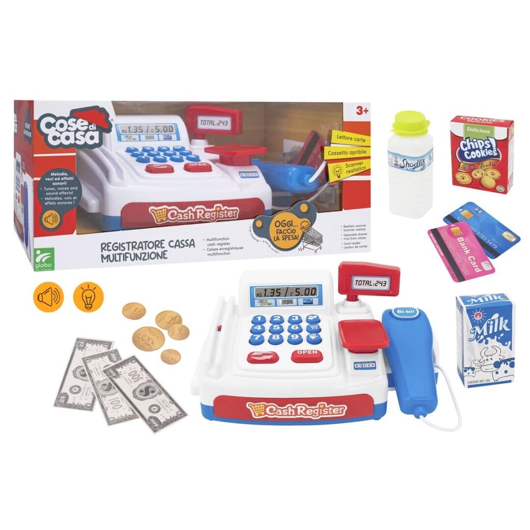 Globo - Cose di casa Pénztárgép scannerrel