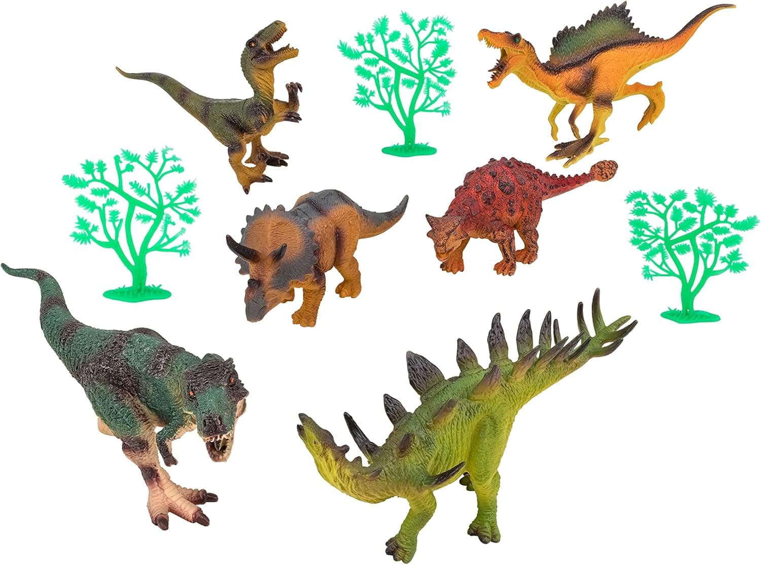Wtoys Dinós állatszett - 6 db