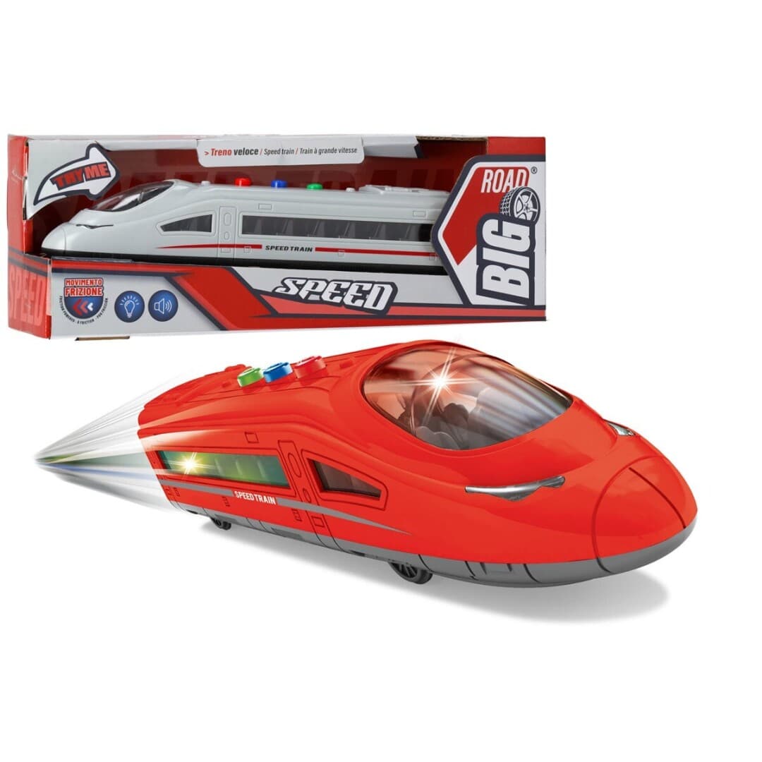 Globo - Big Road Vonat hanggal, fénnyel