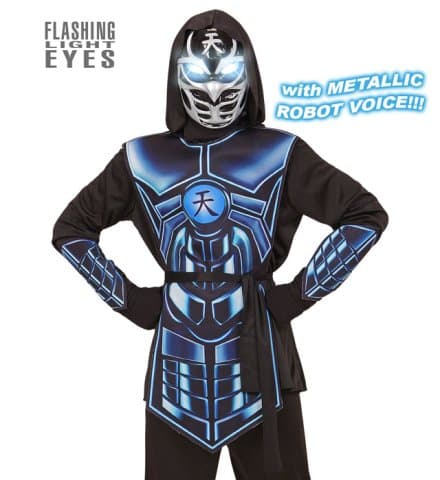 Widmann - Cyber ninja jelmez 158-as