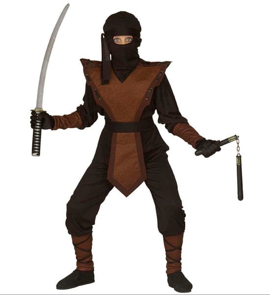 Widmann - Barna Ninja Jelmez 140-es
