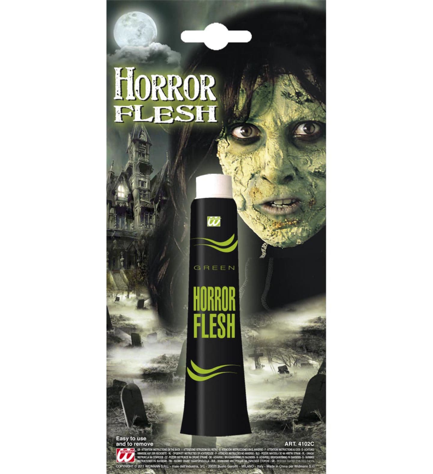 Zöld horror arcfesték