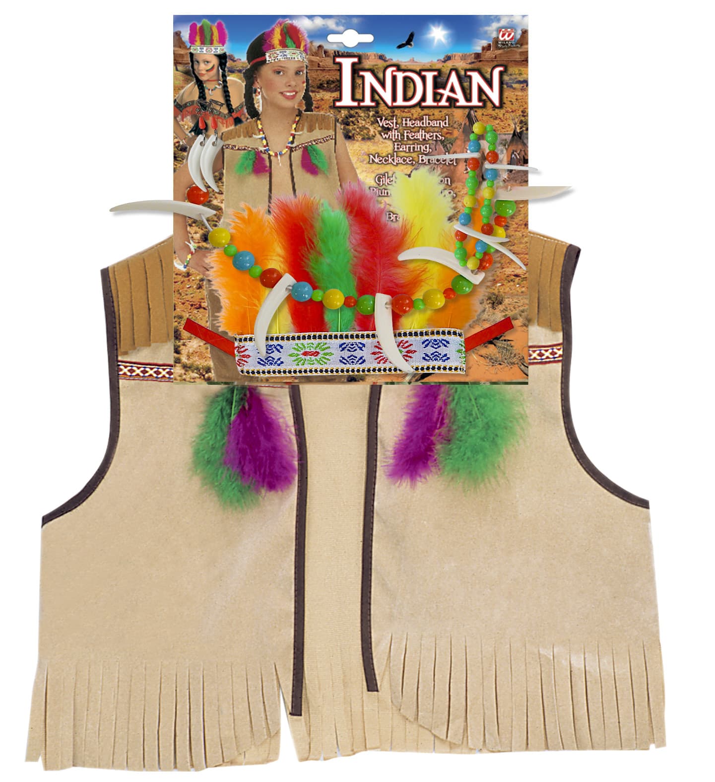 Indián jelmez szett