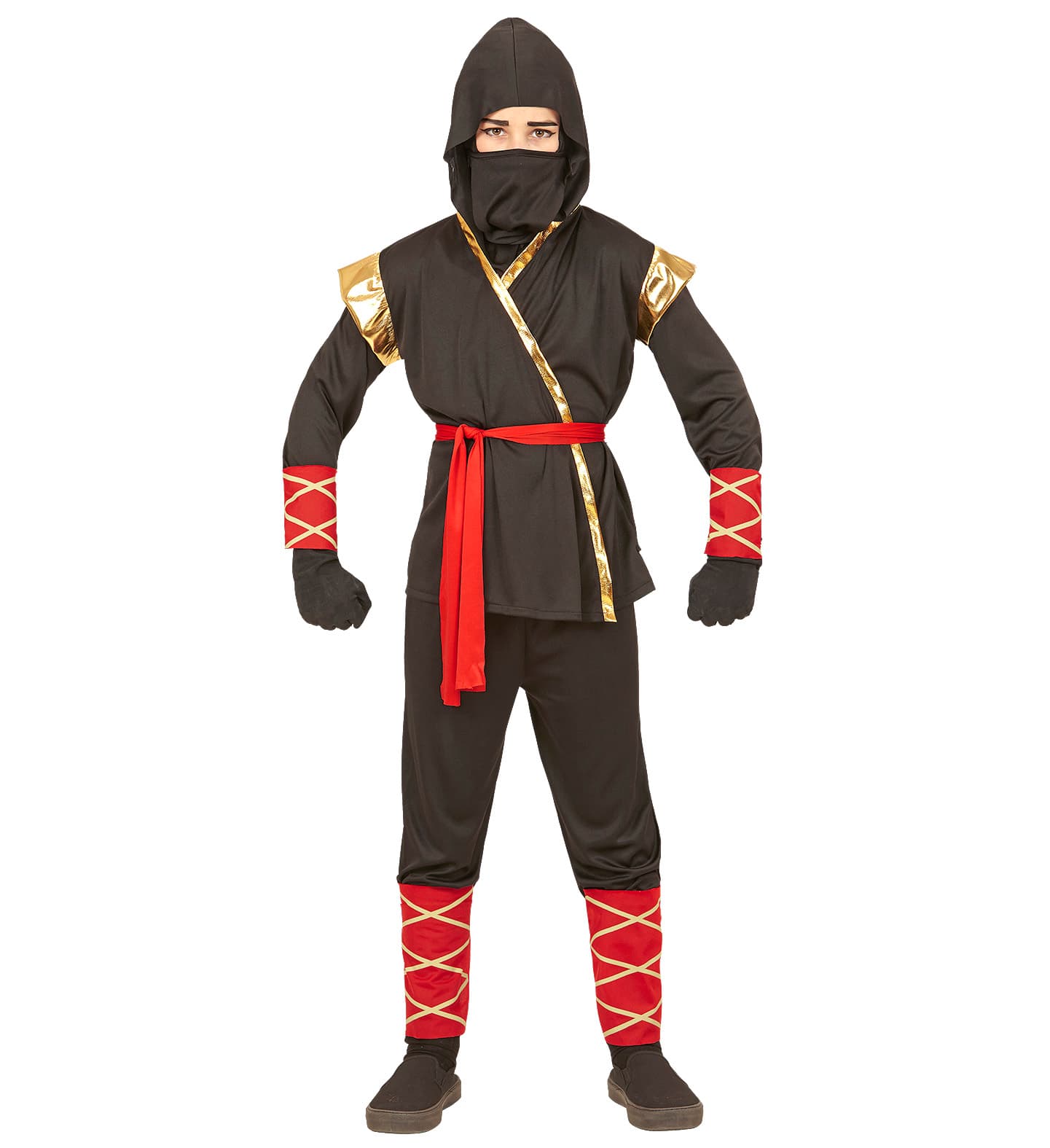 Widmann - Arany ninja jelmez 116-os